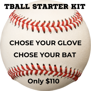 TBall Starter Kit - Glove and Bat