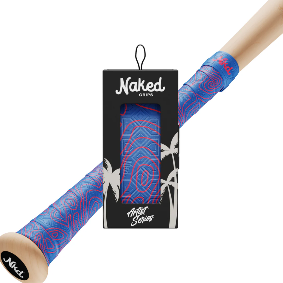 Naked Batting Grips - Topography 1.0mm