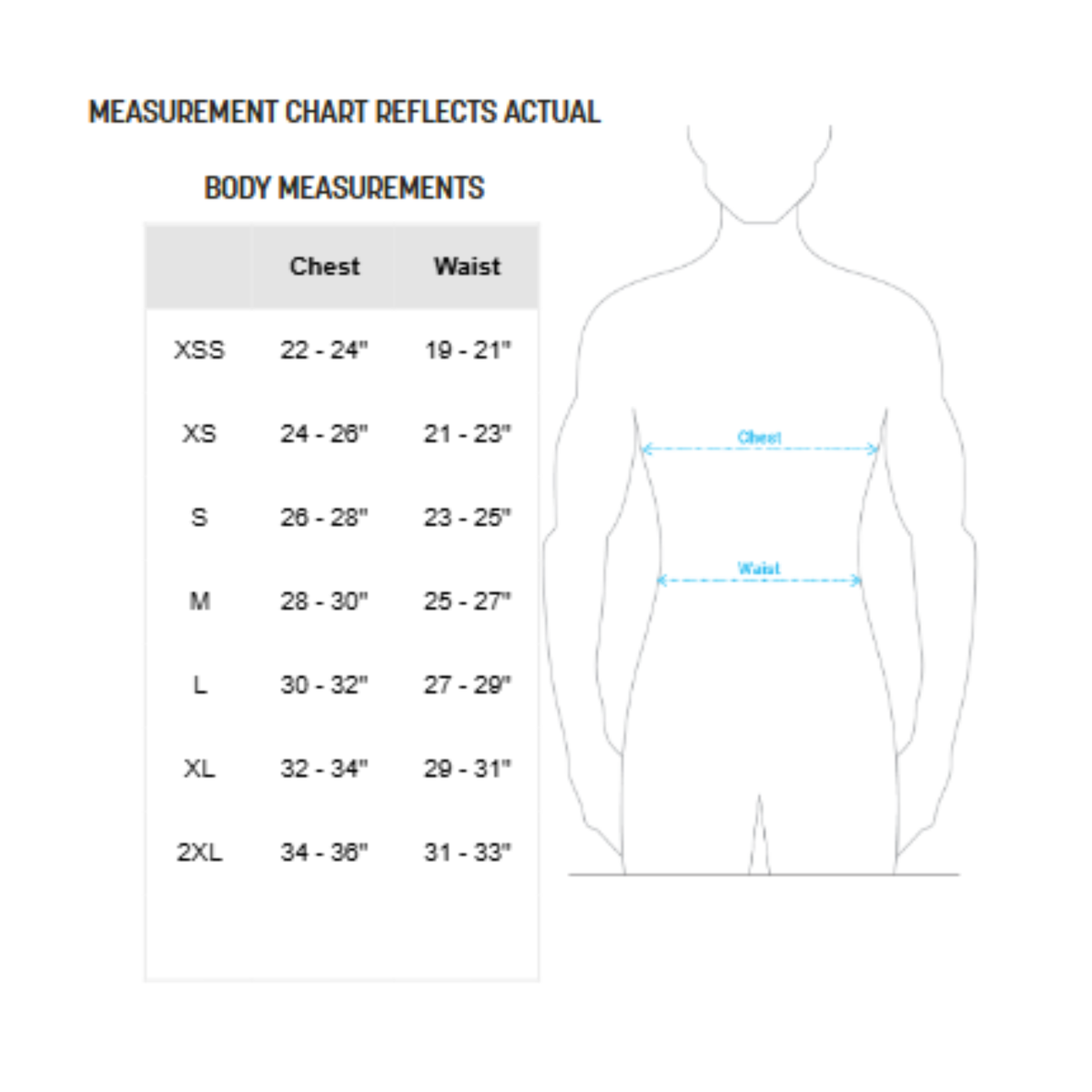 Gunner Athletic-Youth Gunner Shooter Shirt Size chart 