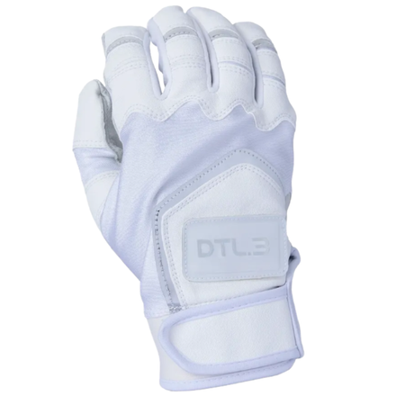DTL.3 Chrome Edition White Batting Gloves