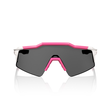 100% Eyewear SPEEDCRAFT XS - Puddy Pink White - Smoke