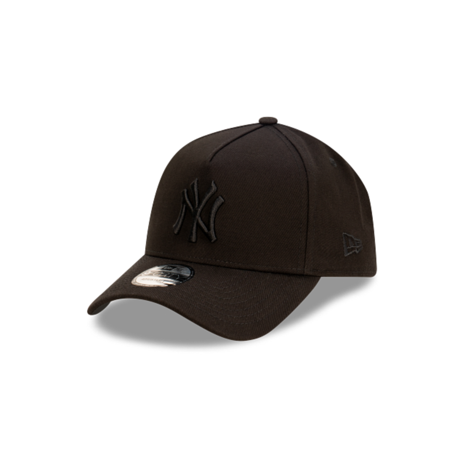 New Era New York Yankees Black 9FORTY A-Frame Snapback