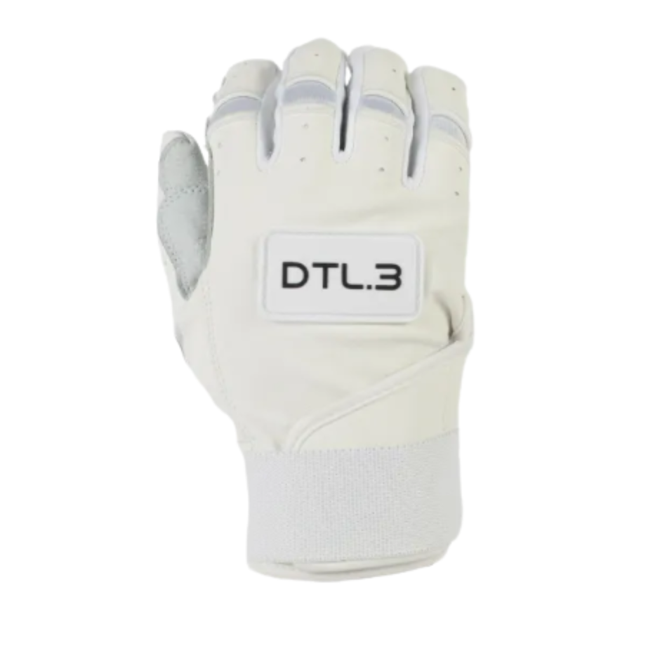 DTL.3 Adult Breather Edition White Batting Gloves 