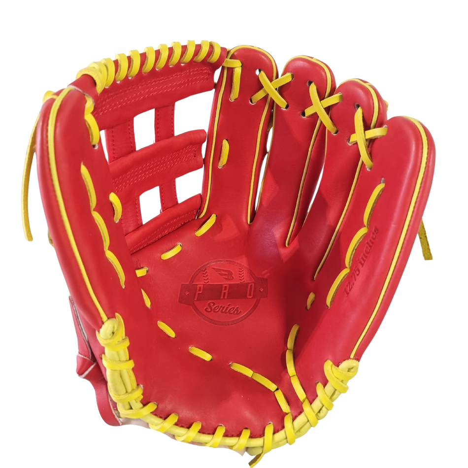 B45 - Pro Series 12.75" H-Web Baseball Glove Red