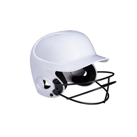 Mizuno MVP Series Solid Batting Helmet with Fastpitch Softball Mask