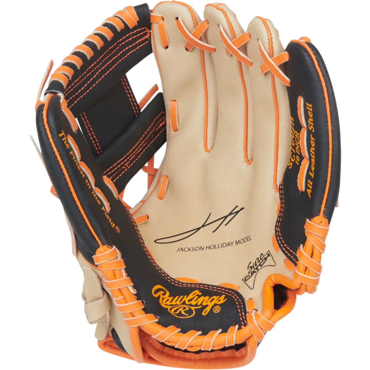 Rawlings Sure Catch 10-Inch Jackson Holliday Signature Youth Glove