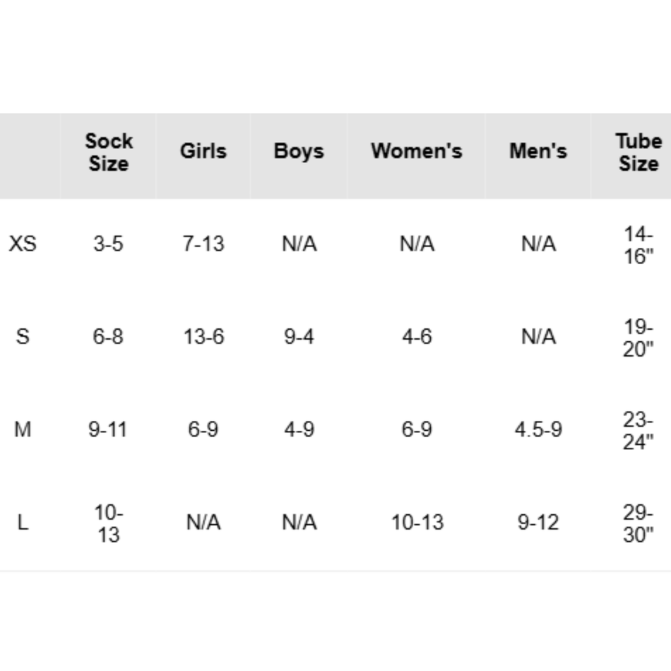 Champro Sock Size Guide