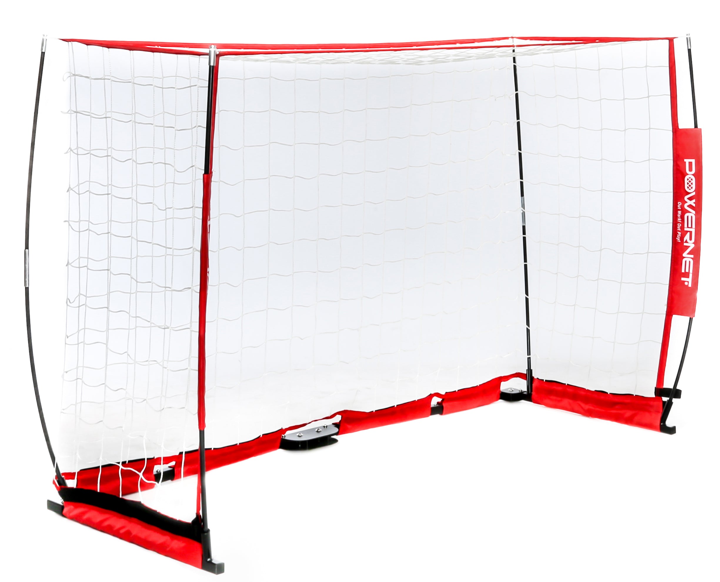 PowerNet 6 x 4 Portable Soccer Football Goal with Net | Base 2 Base Sports