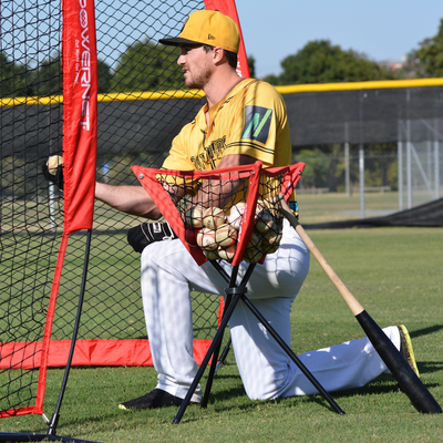 PowerNet Ball Caddy for Baseball Softball Practice