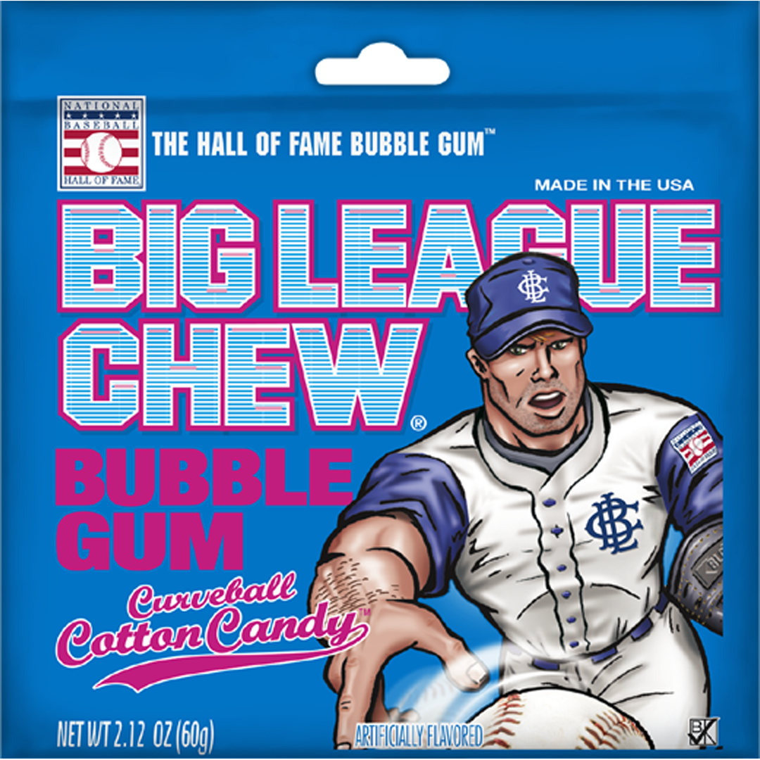Big League Chew_Curveball Cotton Candy_Base 2 Base Sports