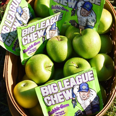 Big League Chew_Swingin' Sour Apple_Base 2 Base Sports