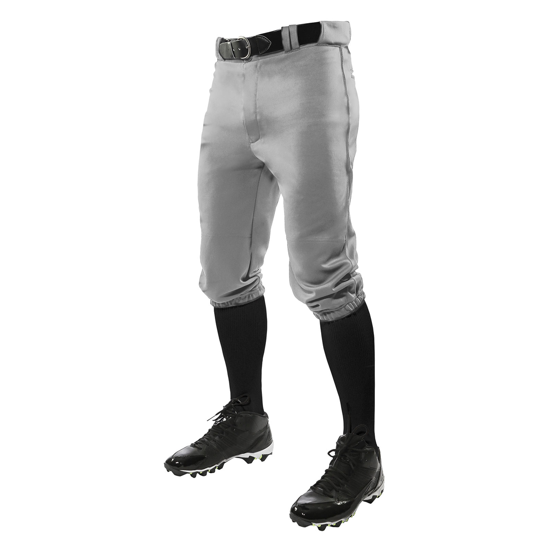 Champro MVP Knicker Adult Baseball Pants - Grey