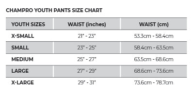 Alleson Athletic  Size Chart  ApparelnBagscom