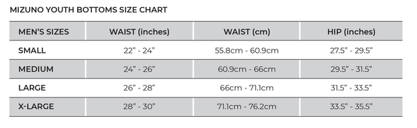 Mizuno Youth Select Hemmed Bottom Pro Baseball Pants