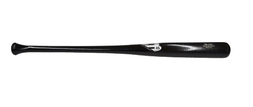 B45 B-1 Yellow Birch Baseball Bat -33.5 Black