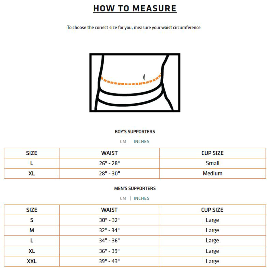 How to size a cup for on sale boys
