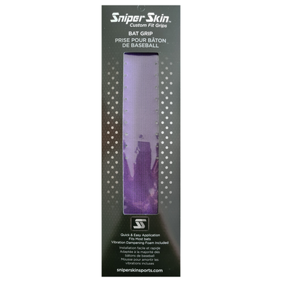 Sniper Skin Pro Stock Collection Bat Grip_Purple_Base 2 Base Sports