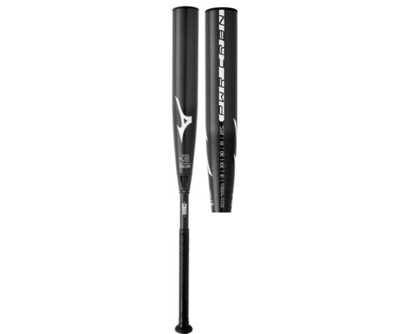 Mizuno B22 PWR Carbon BBCOR Baseball Bat (-3)